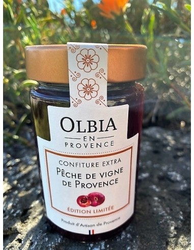 Confiture pêche de vigne de Provence