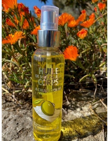 Huile de soins pour le corps  à l'huile d'olive 150 ml