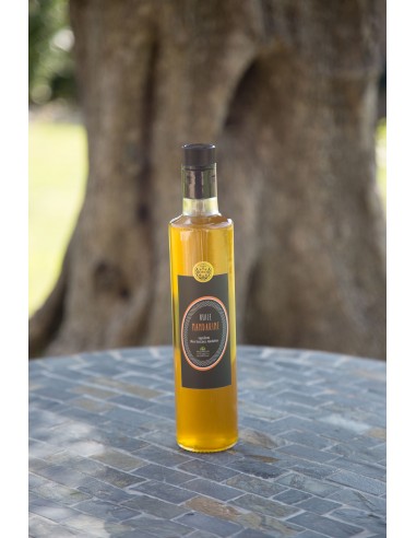 Bouteille huile parfumée 250 ml mandarine lot n°12