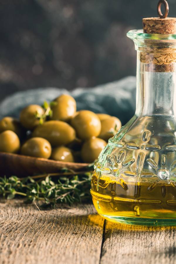 Pichet d'huile de grignons d'olive
